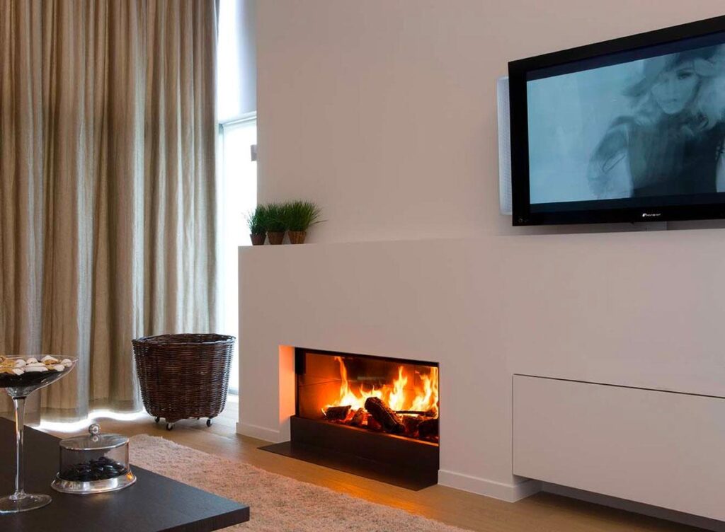 Cheminée à foyer, XXX